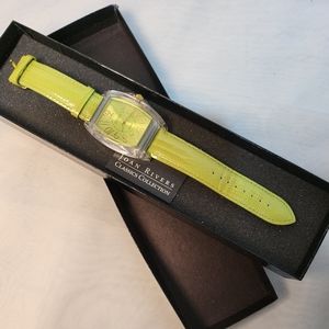 Joan Rivers Collection Watch Woman's Green New